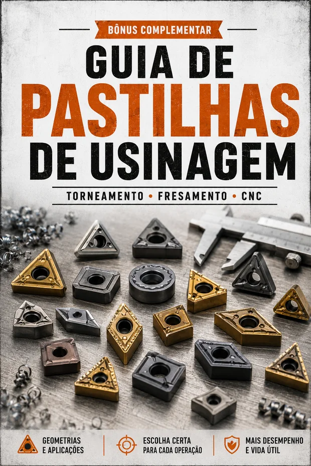 Bônus 1 — Guia de Pastilhas de Usinagem